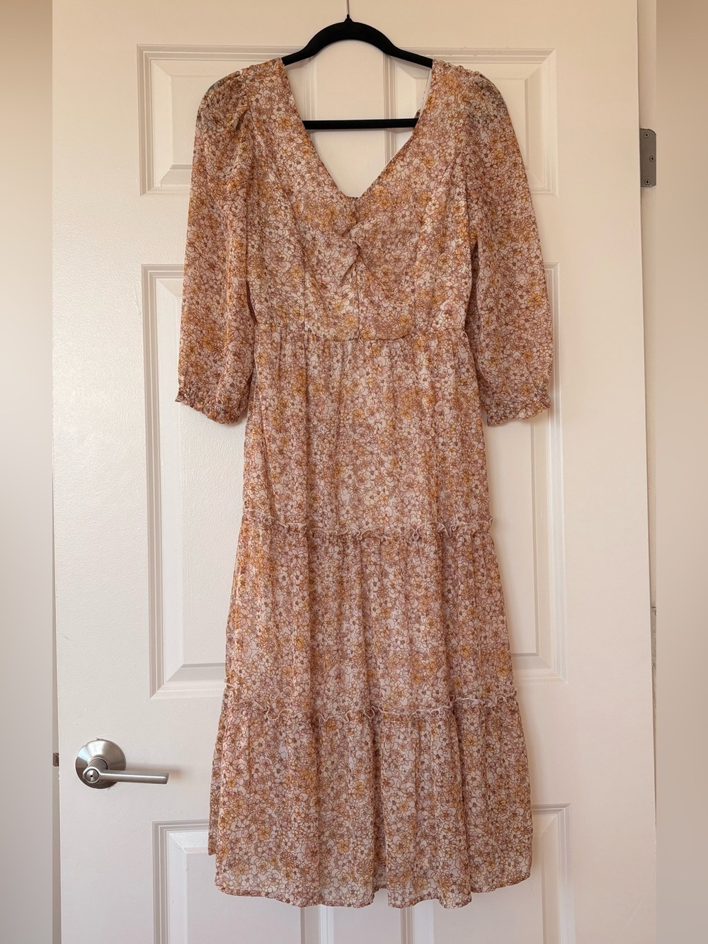 Sincerely Jules Floral Midi Dress